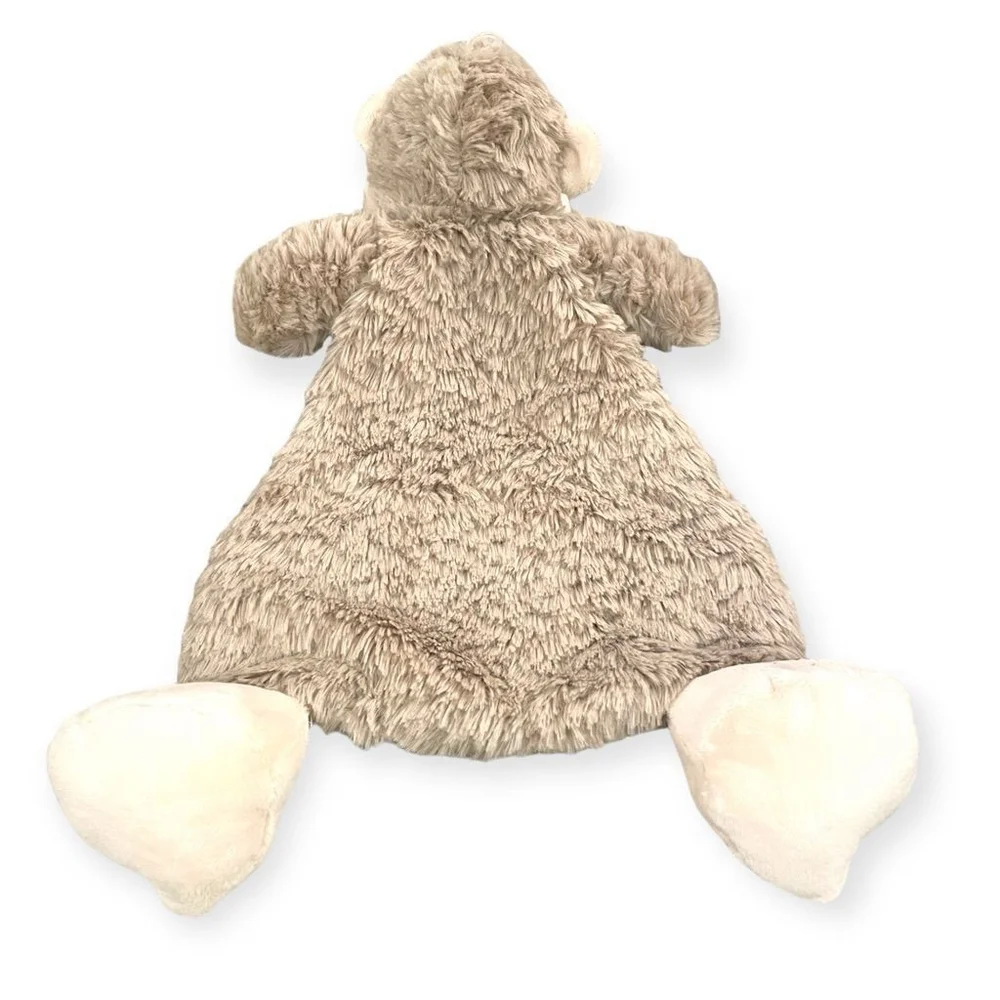 Demdaco Unisex Meekie Monkey Lovie Rattle Blankie Plush Cozies Security Blanket